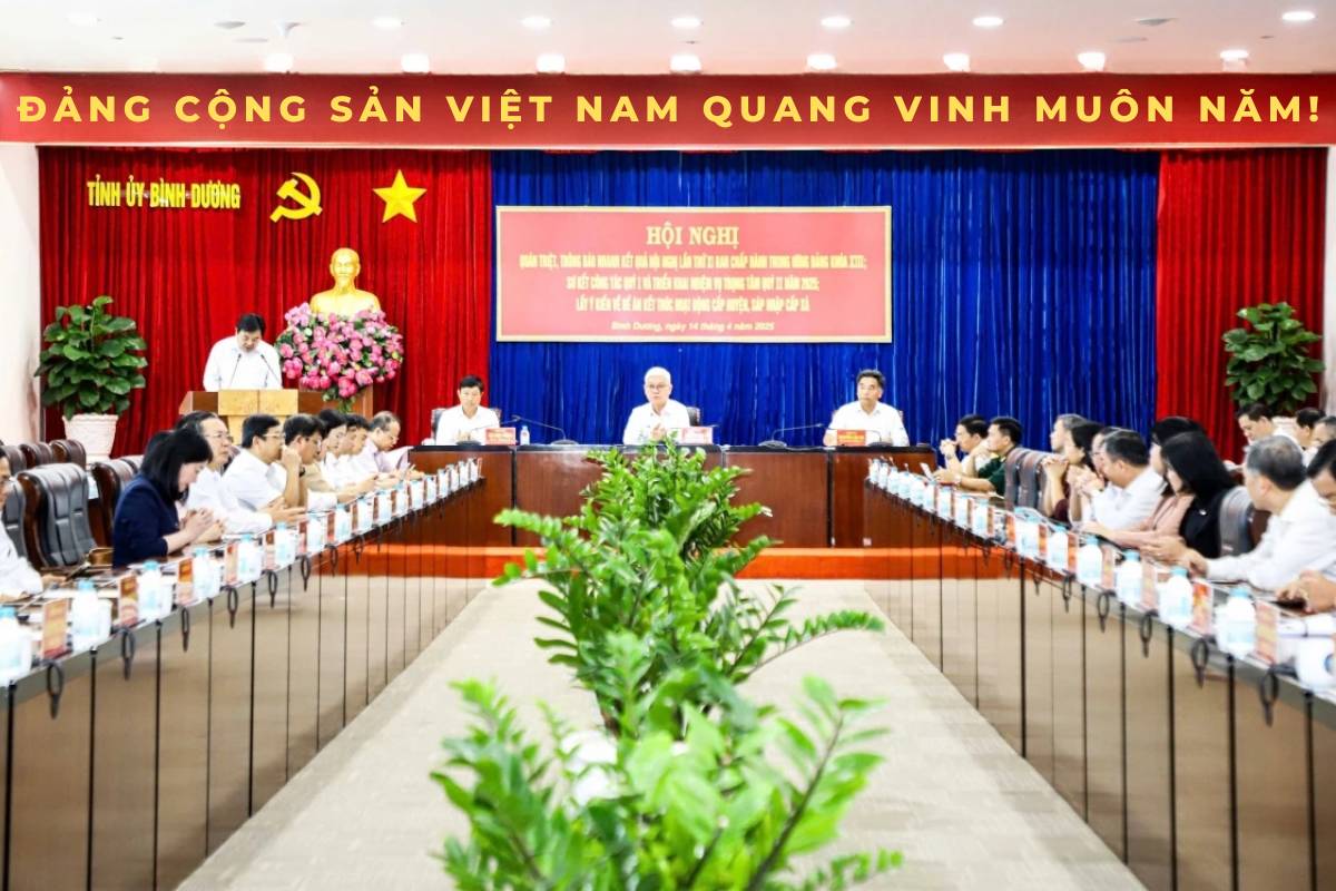 Dự kiến Bình Dương còn 36 đơn vị hành chính cấp xã sau sắp xếp, hợp nhất